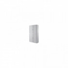 ARMOIRE HAUTE 204*110*41.5 C.BLAN/R.BLAN