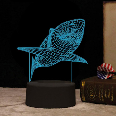 Lampe 3D LED tactile iTotal SQUALO