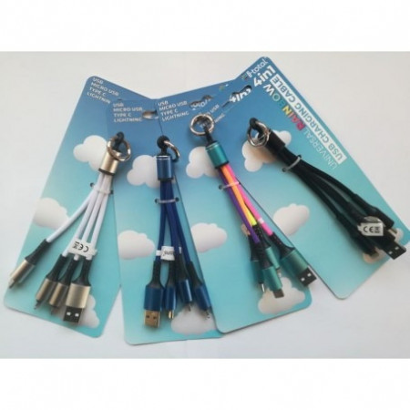 CABLE CHARGEMENT UNIVERSEL 4 EN 1