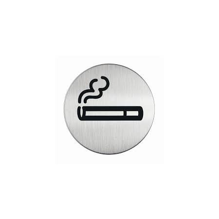 PICTOGRAMME ROND "FUMEUR" 85MM