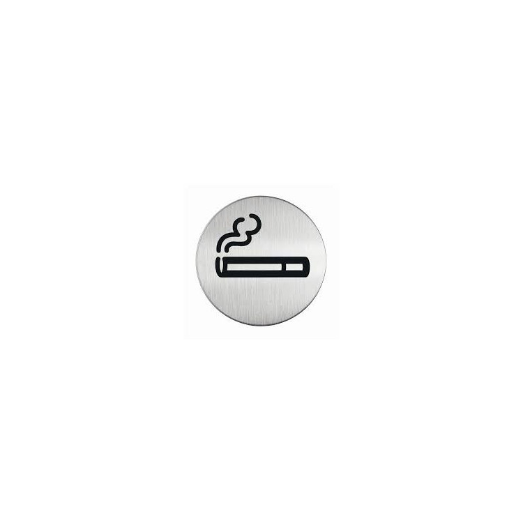 PICTOGRAMME ROND "FUMEUR" 85MM