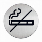 PICTOGRAMME ROND "NON-FUMEUR" 85MM