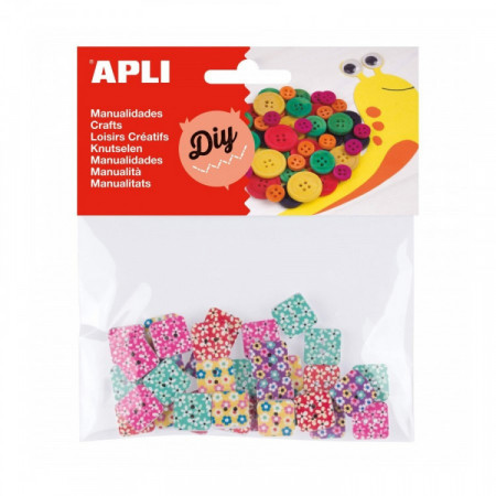 Sachet bouton colorés 35u