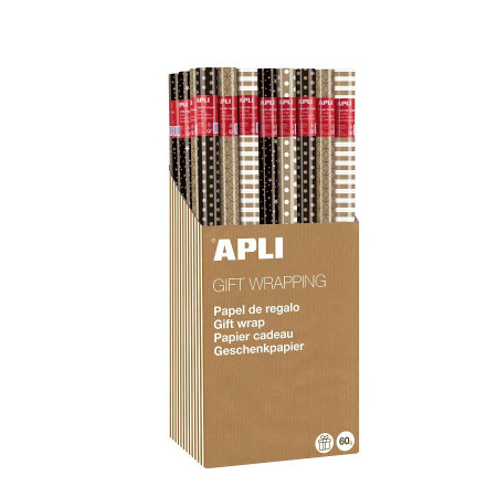 ROULEAU PAPIER KDO KRAFT BK/BLANC 2X0,70