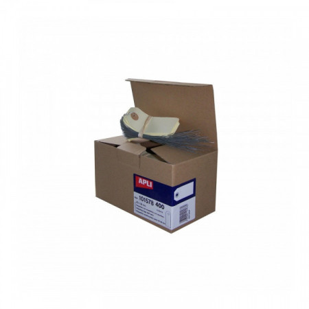 BOITE 400 ETIQ AMERICAINES 80X38 +FIL FER