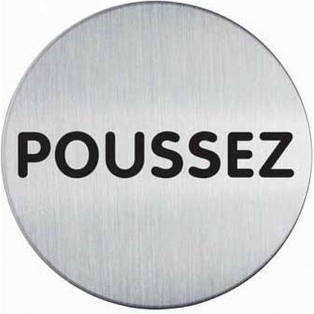PICTOGRAMME "POUSSEZ" 65MM