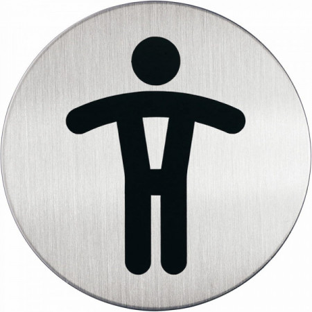 PICTOGRAMME ROND "HOMME" 85MM