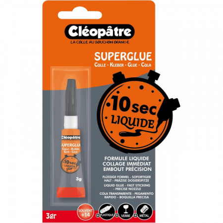 SUPERCLEO LIQUID 3 SEC 3GR SOUS BLISTER