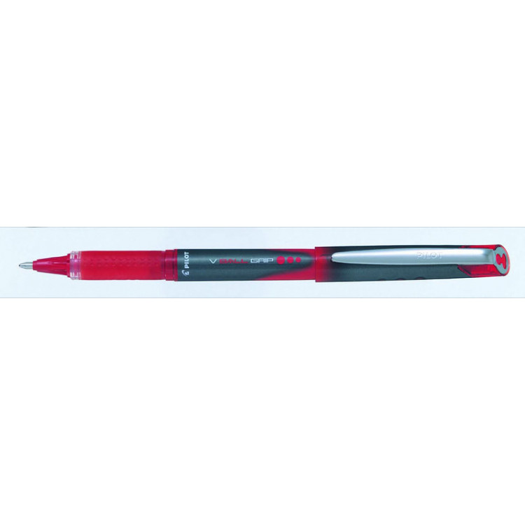 STYLO ROLLER ENCRE LIQUIDE - VBALL GRIP 1,0 - 1,0mm - EPAISSEUR DE TRAIT - ROUGE