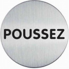 PICTOGRAMME "POUSSEZ" 65MM