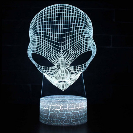 Lampe 3D LED tactile iTotal ALIEN