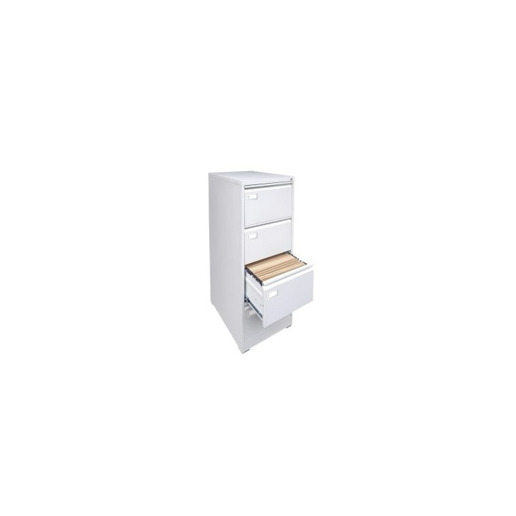 ARMOIRE METAL 4 TIROIRS 132X46X62 GRIS
