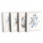Cahier BOHO CHIC spirale A5 120 pages ligné