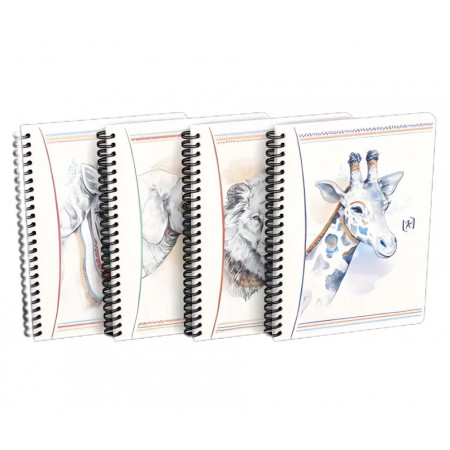 Cahier BOHO CHIC spirale A5 120 pages ligné