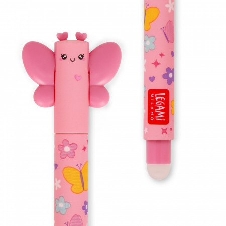 Stylo Gel effaçable BUTTERFLY LEGAMI