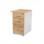 Caisson hauteur Bureau 2T + 1 DS Finition Hêtre