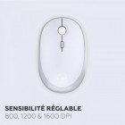 COMBO SANS FIL CLAVIER + SOURIS PURE GRIS