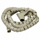 ORGANISATEUR DE CABLES 1.50M 28MM DIAM BEIGE