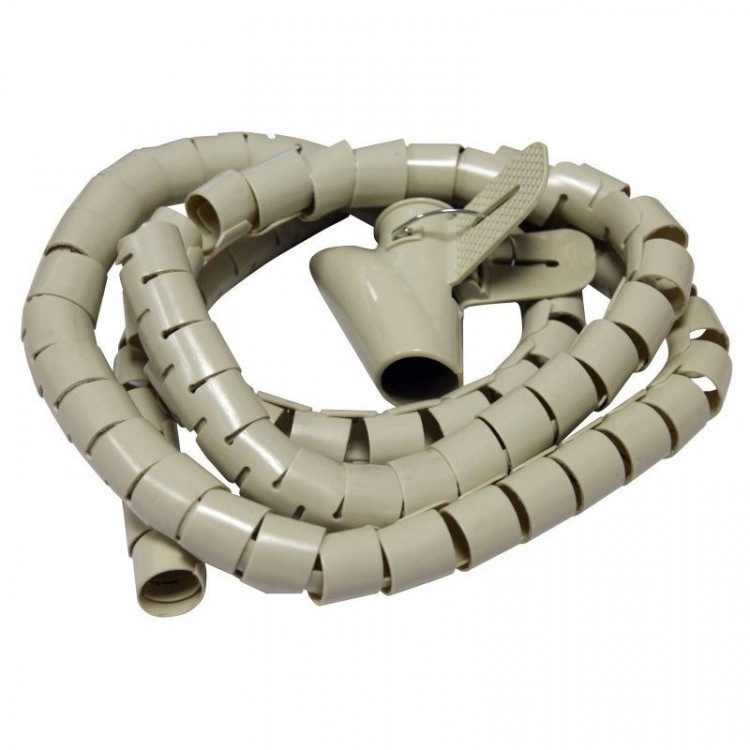 ORGANISATEUR DE CABLES 1.50M 28MM DIAM BEIGE