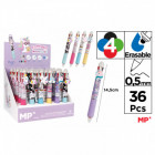 Stylo effaçable 4 en 1 LICORNE