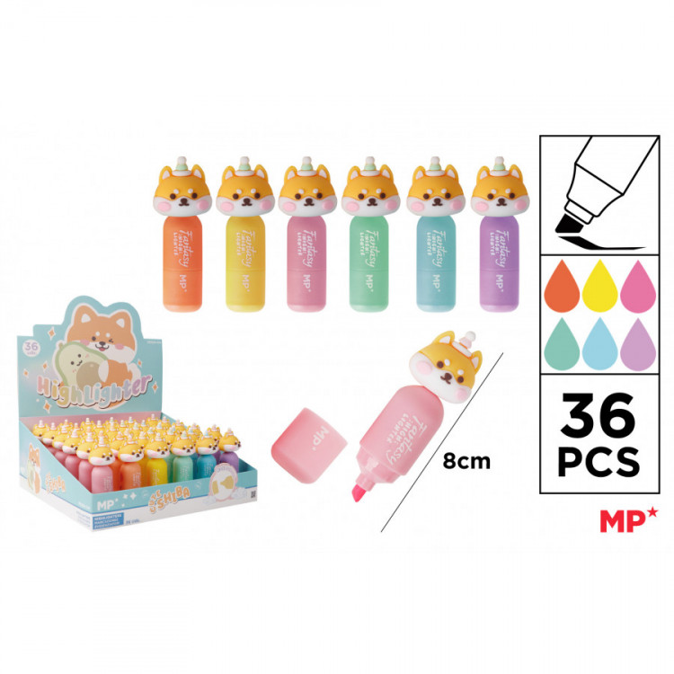 SURLIGNEUR FLUO FANTAISIE CHIEN
