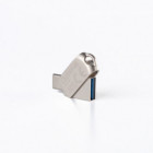 Clé USB USB 3.2+USB-C 128Go Métal Etanche