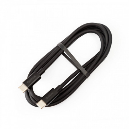 Câble USB-C vers USB-C 5A 100W 1,5m Noir