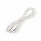 Câble USB-C vers Lightning 3A 27W 1M Blanc