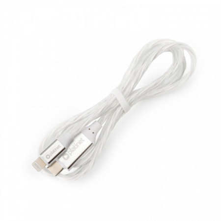 Câble USB-C vers Lightning 3A 27W 1M Blanc