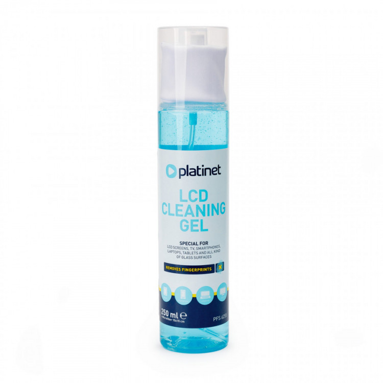 Gel nettoyant pour écran microfibre 250ml