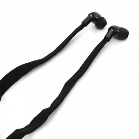 ÉCOUTEURS FREESTYLE SHOELACE + MICRO NOIR