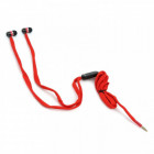 ÉCOUTEURS FREESTYLE SHOELACE + MICRO ROUGE