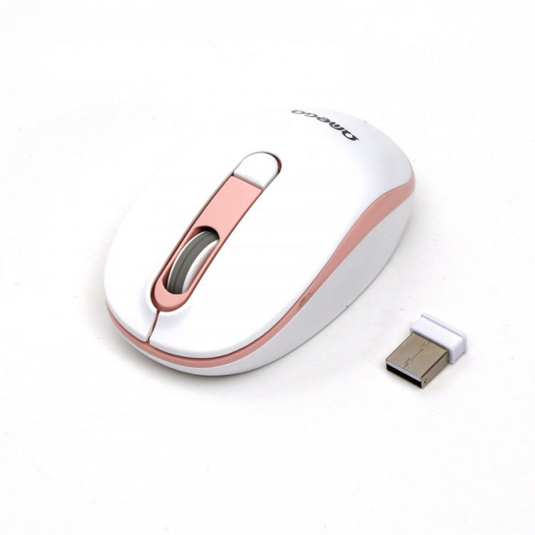 Souris SSFIL 1000/1200/1600 DPI blanc-rose