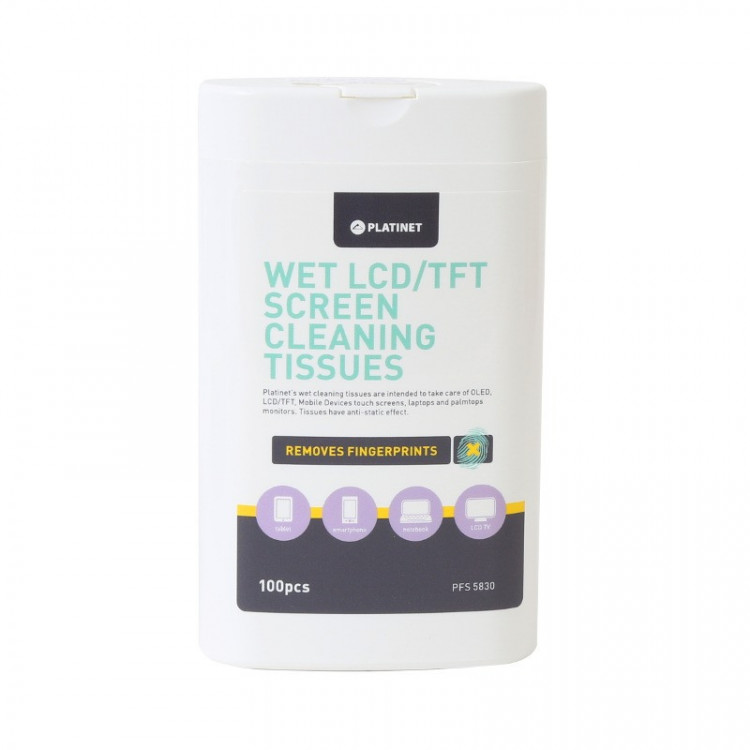 Lingette nettoyante pré-humidifiée 100PCS