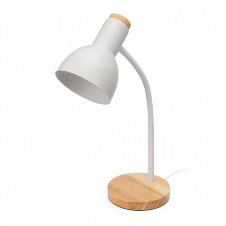 Lampe de bureau Marma+douille blanche