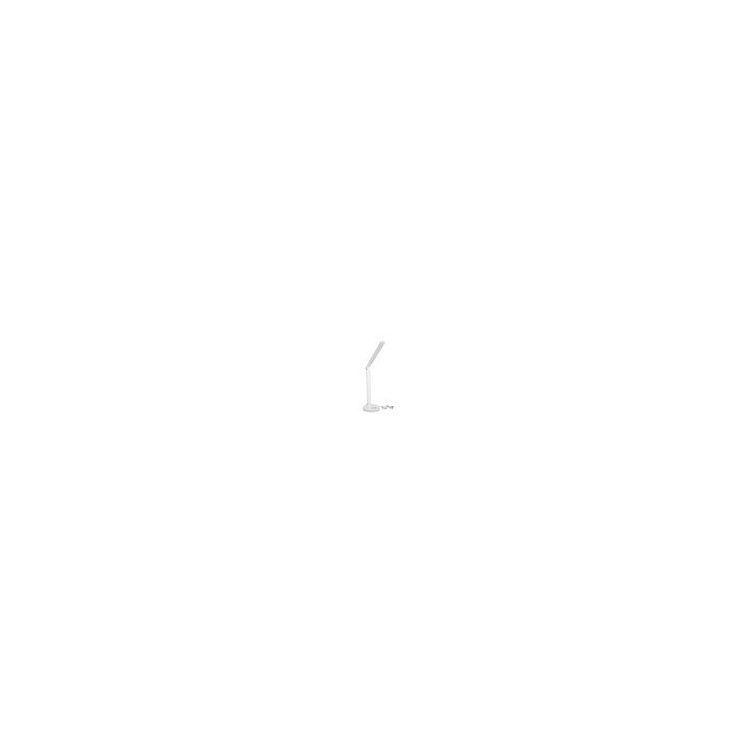 Lampe bureau RVB 12W+port de charge Blanc