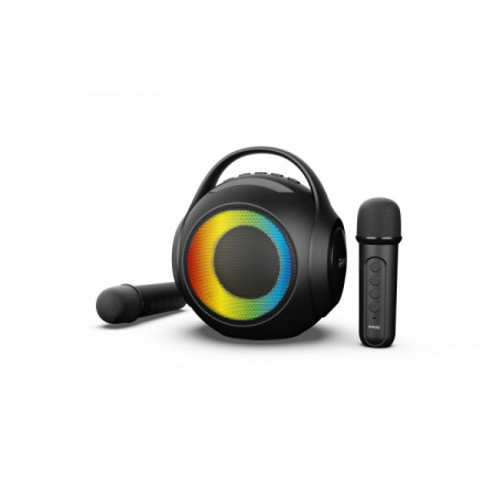 DUOLED Enceinte RGB SSFil+2 micros