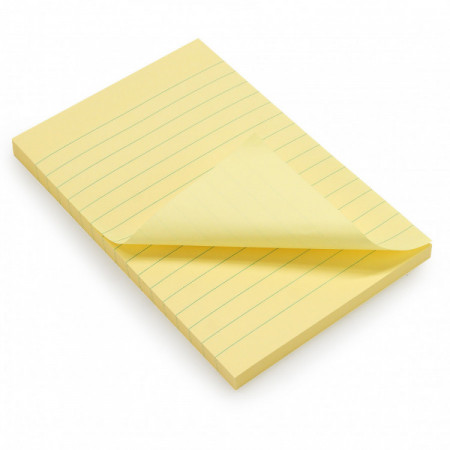 NOTE REPO JAUNE 100F 98X150MM