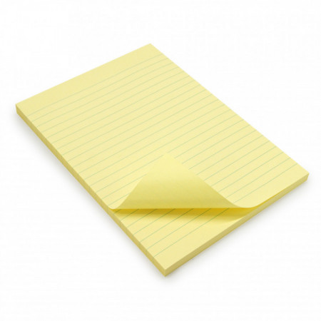 NOTE REPO JAUNE A5 100F 150X210MM