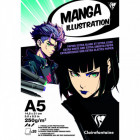 BLOC ILLUSTRATION MANGA A5 250G 20F