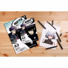 BLOC ILLUSTRATION MANGA A5 250G 20F