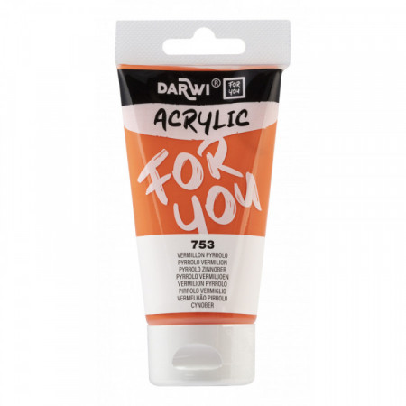 PEINTURE ACRYL VERMILLON PYRROLO 75ML