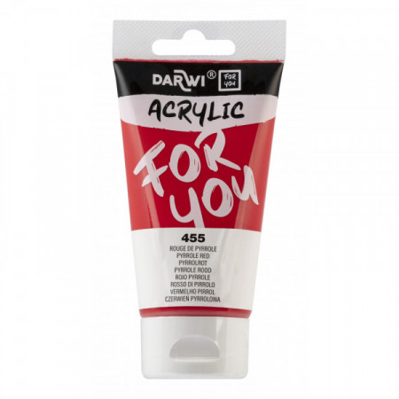 PEINTURE ACRYL ROUGE PYRROLE 75ML