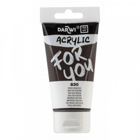 PEINTURE ACRYL BRUN VANDIJCK 75ML