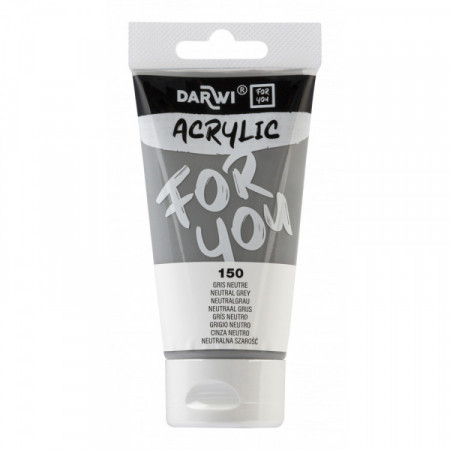 PEINTURE ACRYL GRIS NEUTRE 75ML
