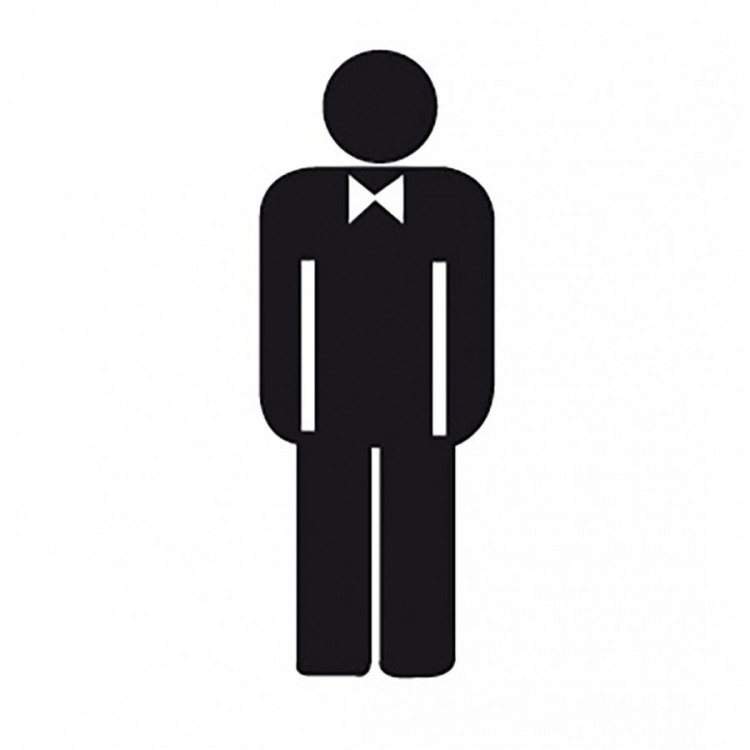 PICTO TOILETTE HOMME 1F