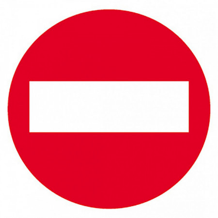 PICTO INTERDIT PASSAGE 1F