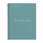 NOTEBOOK spirale A4 ECO EMOTION BLEU 80F