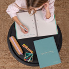 NOTEBOOK spirale A4 ECO EMOTION BLEU 80F