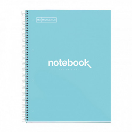 NOTEBOOK SP. A4 ECO EMOTION BLEU CIEL 80F